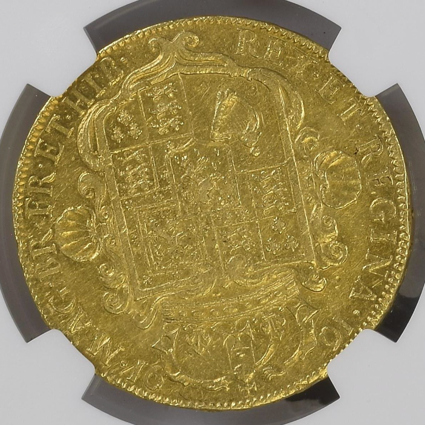 1691年 英国🇬🇧 ウィリアム＆メアリー 5ギニー金貨 NGC AU53 – FIRST