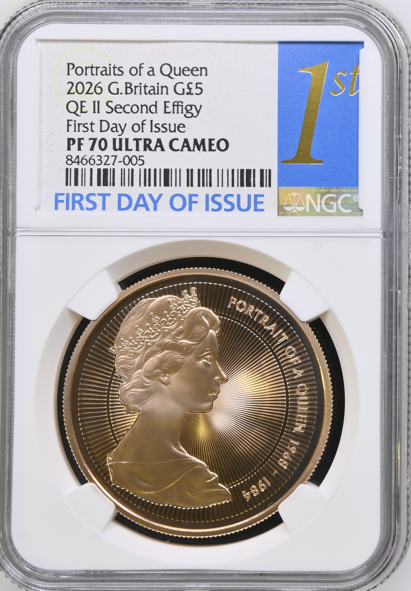 SOLD】2026年 英国🇬🇧 エリザベス2世生誕100周年記念 Second Effigy 5