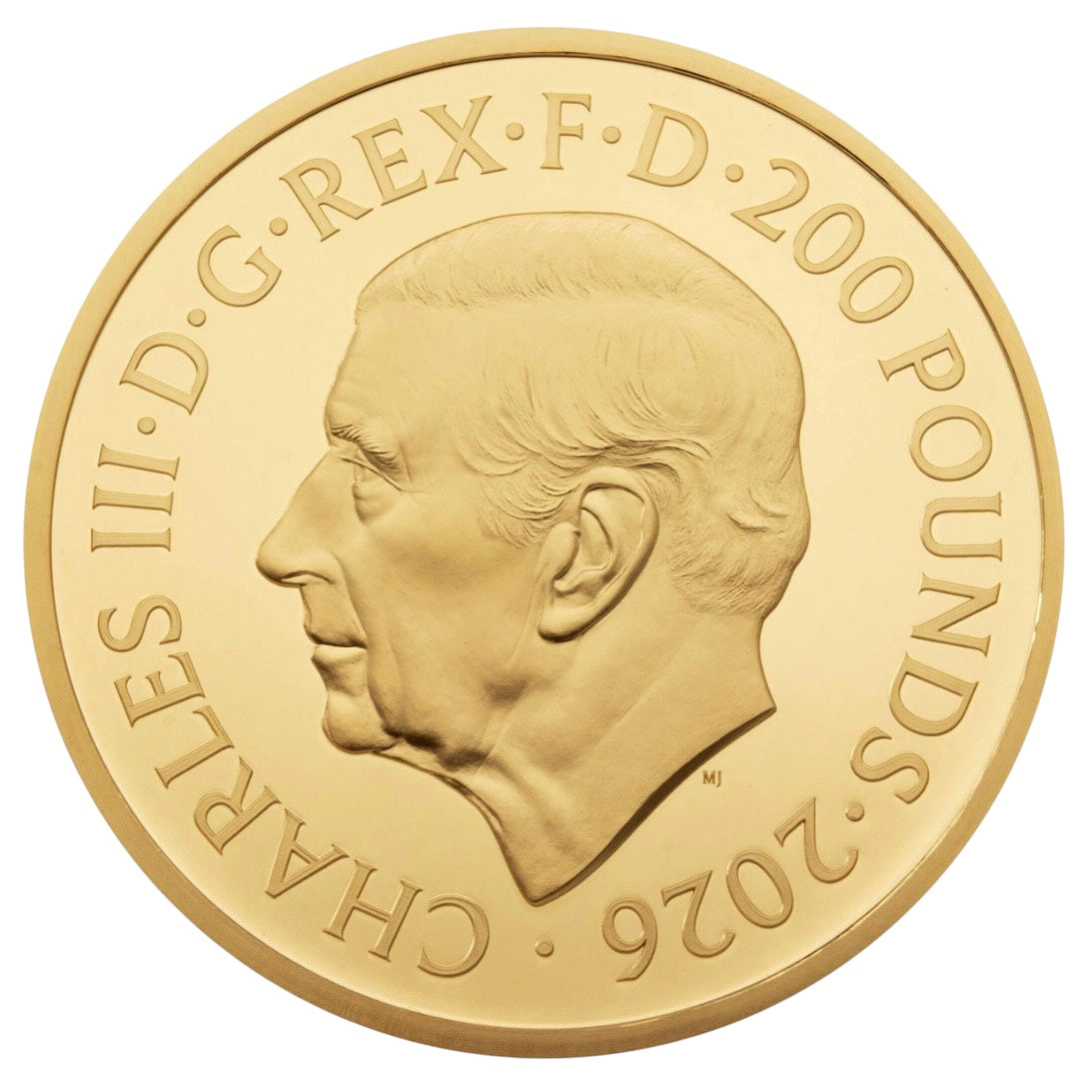 2026年 英国🇬🇧 エリザベス2世 First Effigy 2オンス 200ポンド金貨