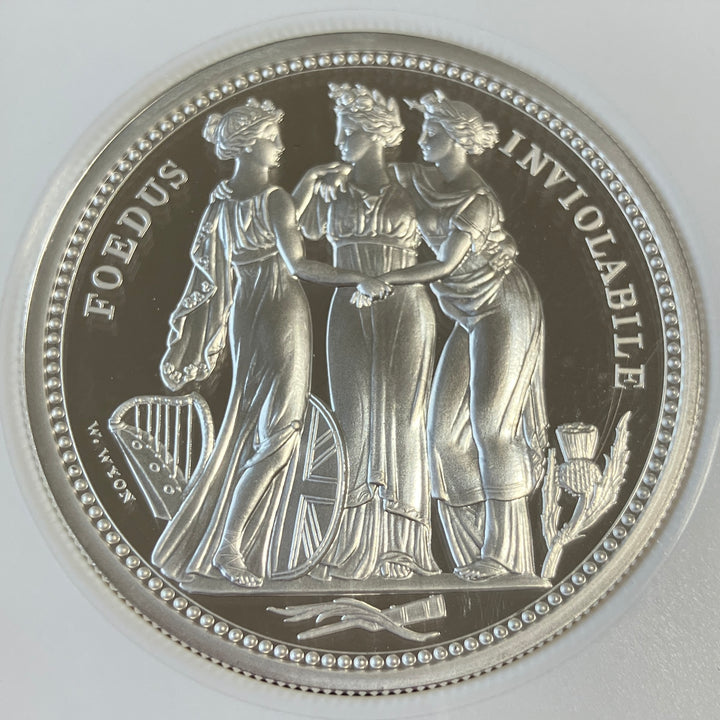 2020年 スリーグレイセス 10オンス 銀貨 イギリス NGC PF70UC SOLD】 2020年 英国🇬🇧 スリーグレイセス 2オンス 銀貨