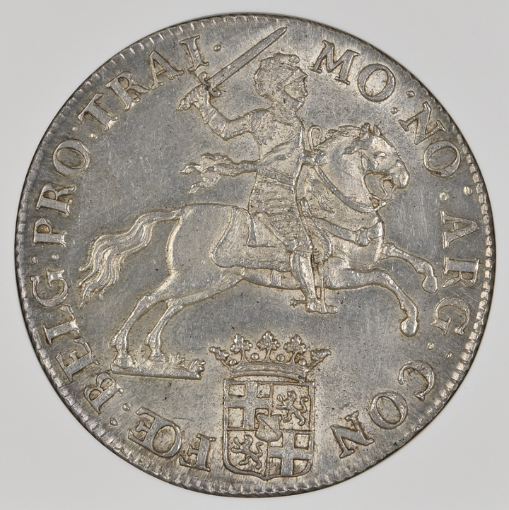 SOLD】1793年 オランダ ユトレヒト デゥカトン銀貨 シルバーライダー