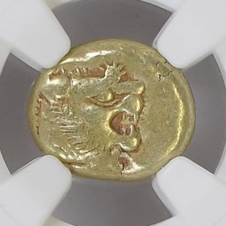 古代リディア王国 c.610-546B.C thirdスターテル エレクトロン貨 Ch VF 5/5 3/5 – FIRST SOVEREIGN