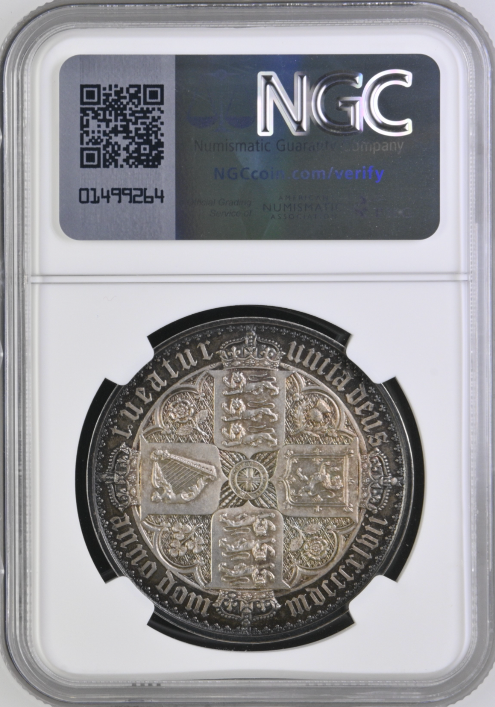 SOLD】1847年 英国🇬🇧 ゴシッククラウン銀貨 PURE SILVER プレーン