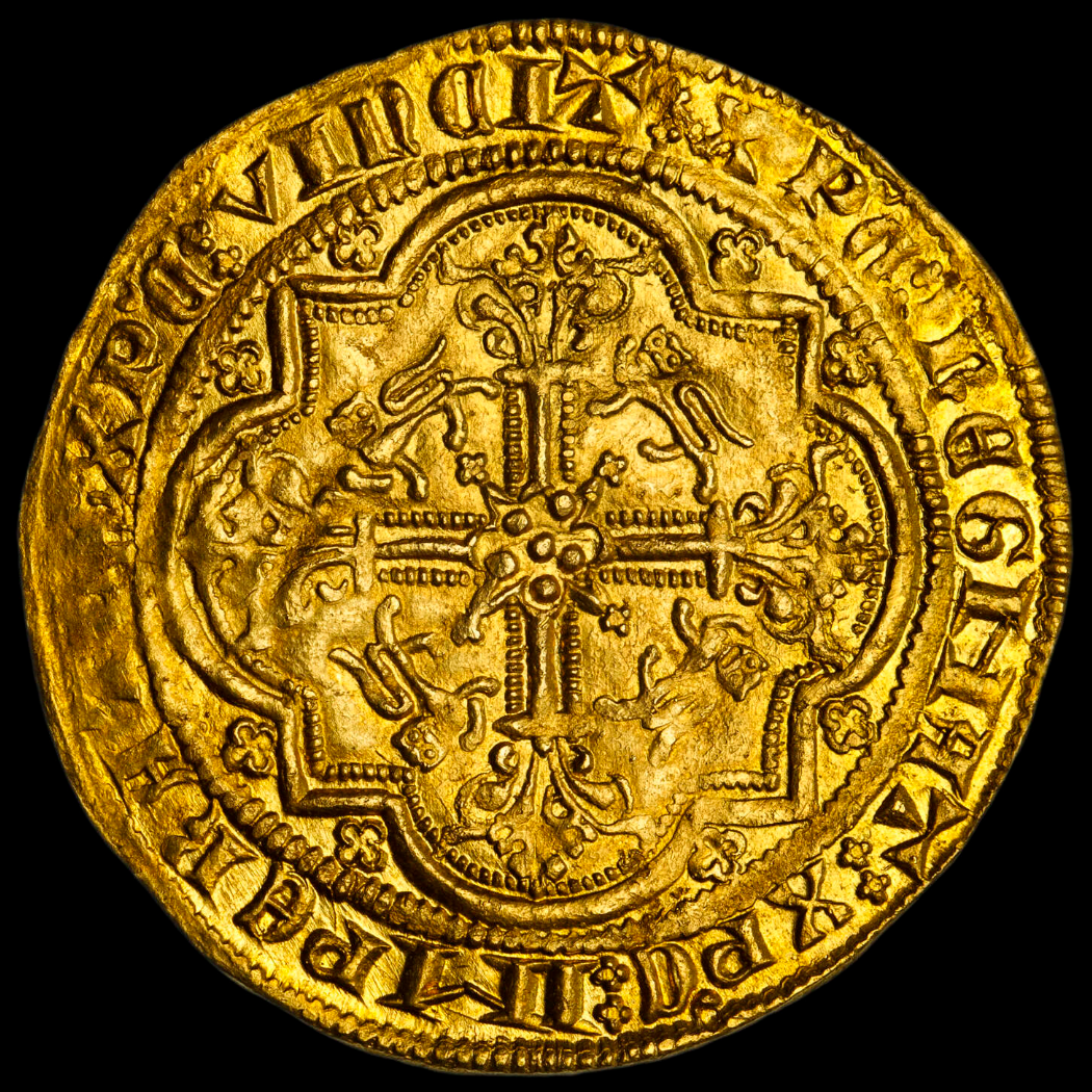 1362-1372年 英領フランス🇫🇷 アキテーヌ公領 リュイドール金貨 1362-1372年 英領フランス🇫🇷 アキテーヌ公領 リュイドール金貨