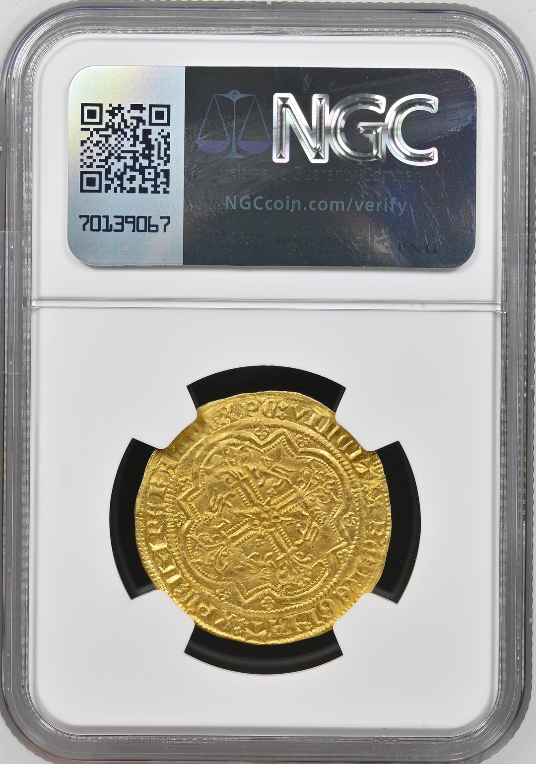 1362-1372年 英領フランス アキテーヌ公領 リュイドール金貨