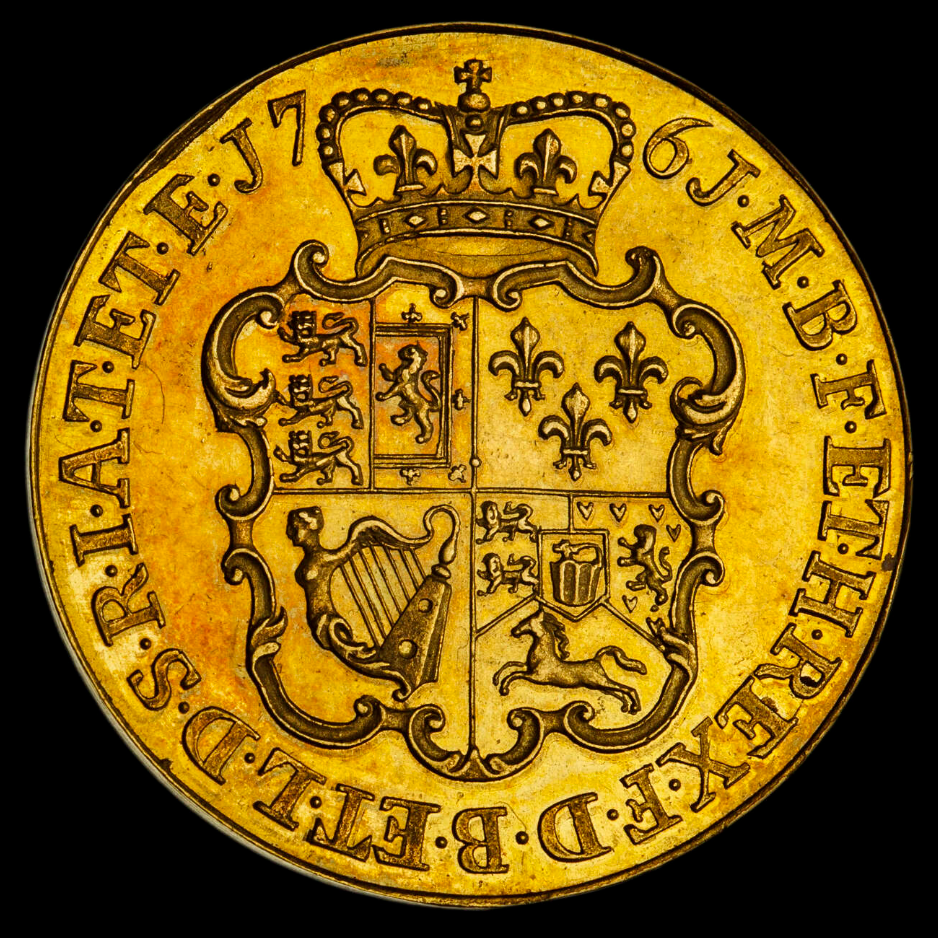 1761年 英国🇬🇧 試鋳貨 R5 パターン ギニー金貨 NGC PF62