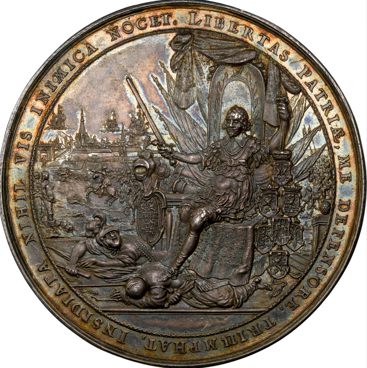 1642年 オランダ🇳🇱 プリンセス メアリー到来記念大判銀メダル