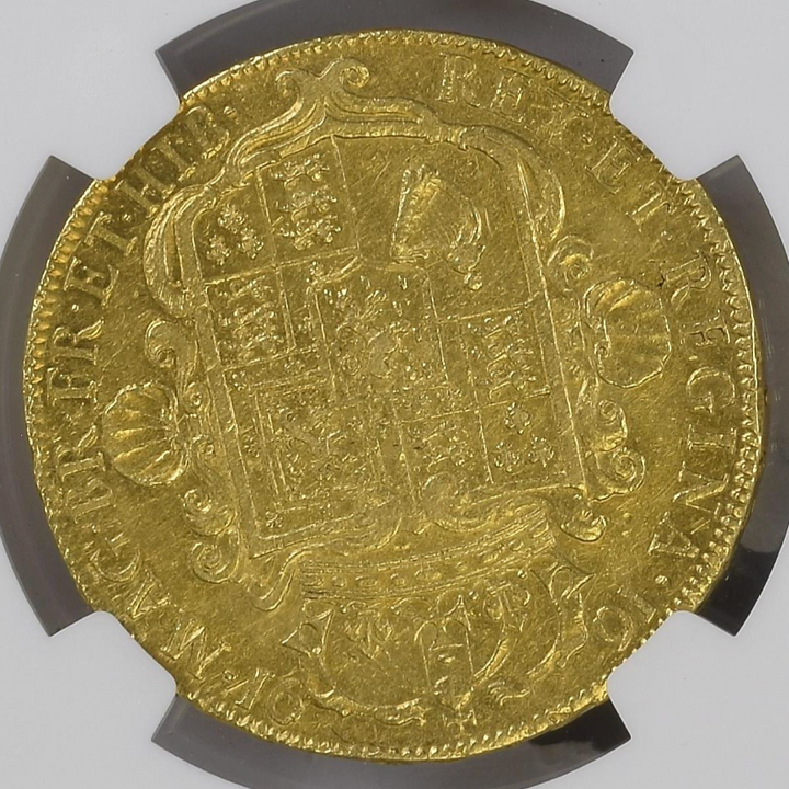 1691年 英国🇬🇧 ウィリアム＆メアリー 5ギニー金貨 NGC AU53 – FIRST