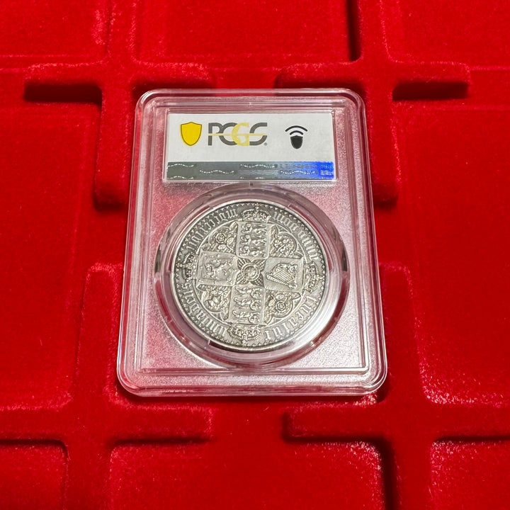 1847年 英国🇬🇧 ゴシッククラウン銀貨 PCGS PR58 UN DEC. – FIRST