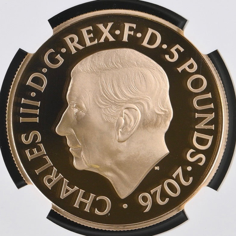 SOLD】 2026年 英国🇬🇧 エリザベス2世生誕100周年記念 First Effigy 5
