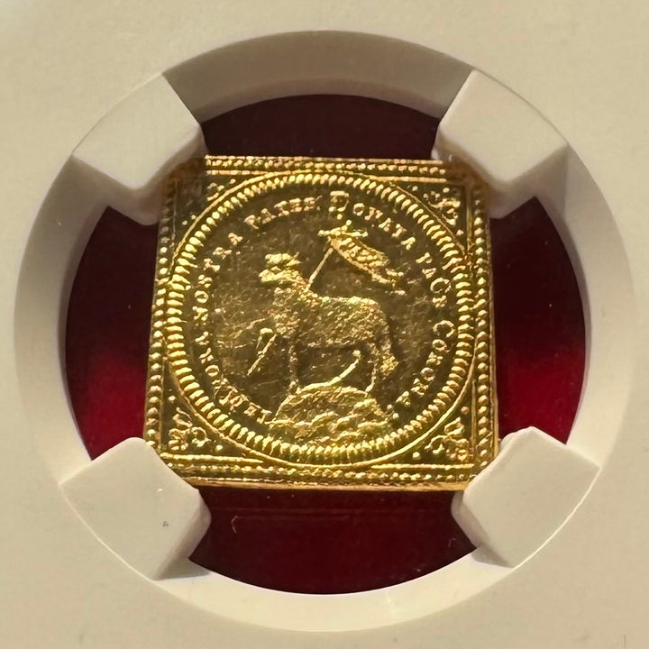 1700年 ドイツ ニュルンベルク ラムダカット ダカット金貨 MS62 NGC クリッペ!! – FIRST SOVEREIGN