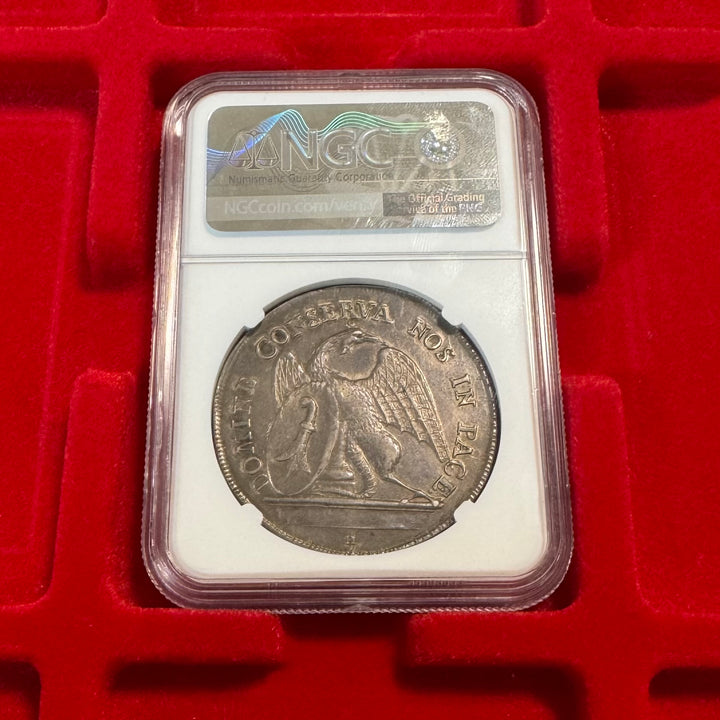 1793年 スイス🇨🇭バーゼル 都市景観 ターラー銀貨 NGC AU58