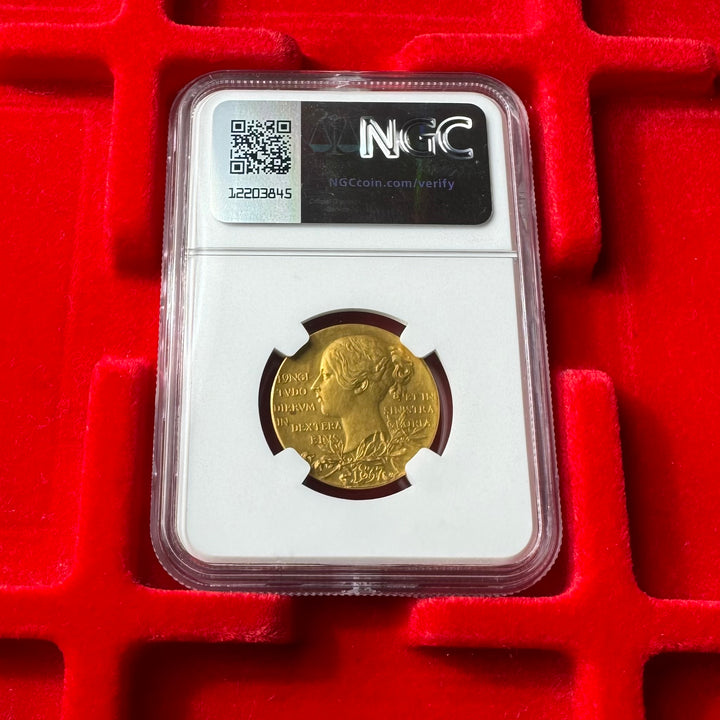 1897年 英国🇬🇧ヴィクトリア女王 ダイヤモンド・ジュビリー 金メダル