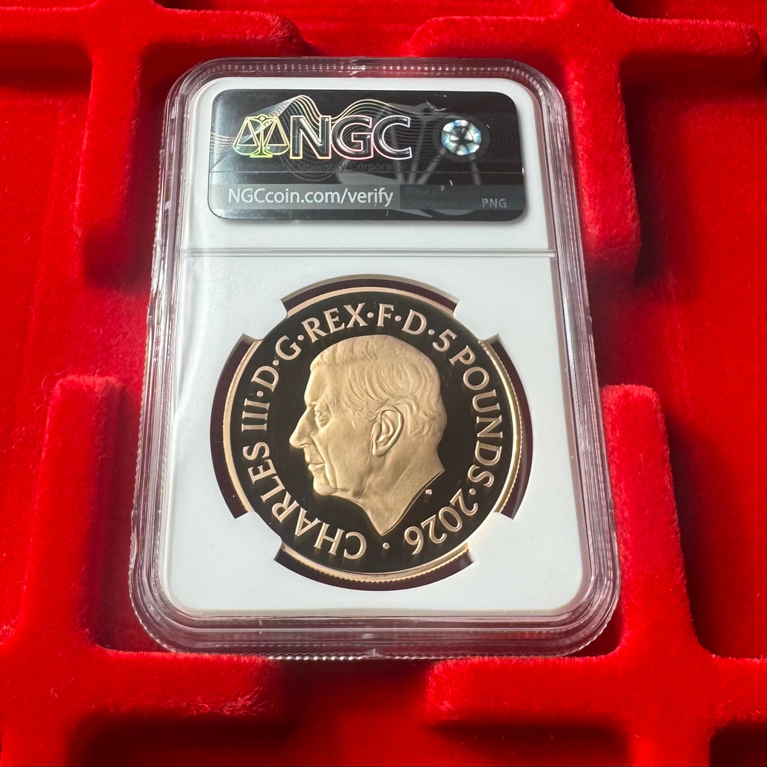 SOLD】 2026年 英国🇬🇧 エリザベス2世生誕100周年記念 First Effigy 5