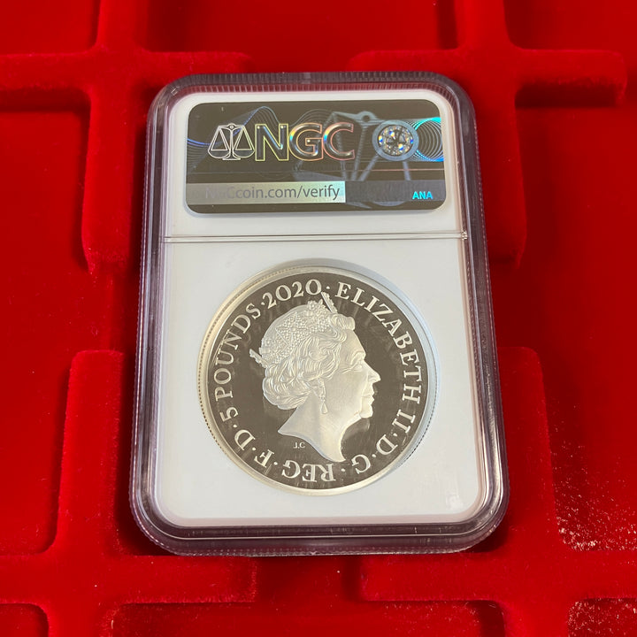 SOLD】 2020年 英国🇬🇧 スリーグレイセス 2オンス 銀貨 プルーフ