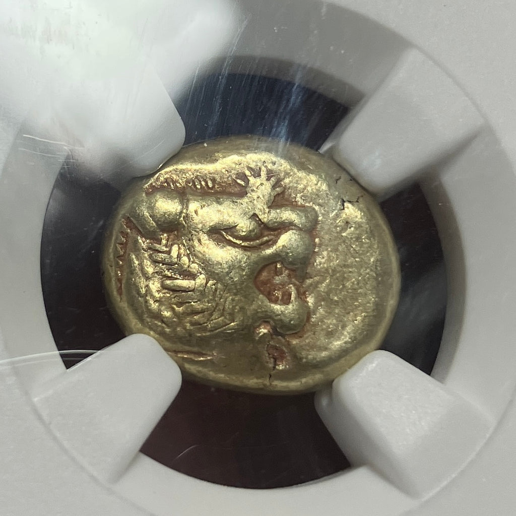 古代リディア王国 c.610-546B.C thirdスターテル エレクトロン貨 Ch VF
