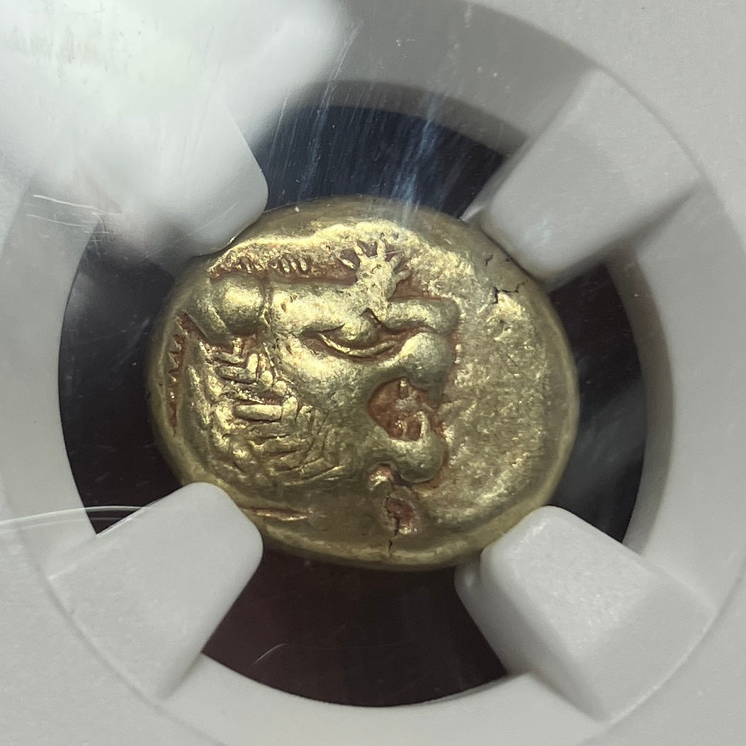 古代リディア王国 c.610-546B.C thirdスターテル エレクトロン貨 Ch VF 5/5 3/5 – FIRST SOVEREIGN