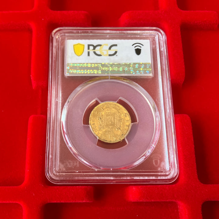 フランス 1877A エンジェル 20フラン金貨 NGC MS64 | 英国