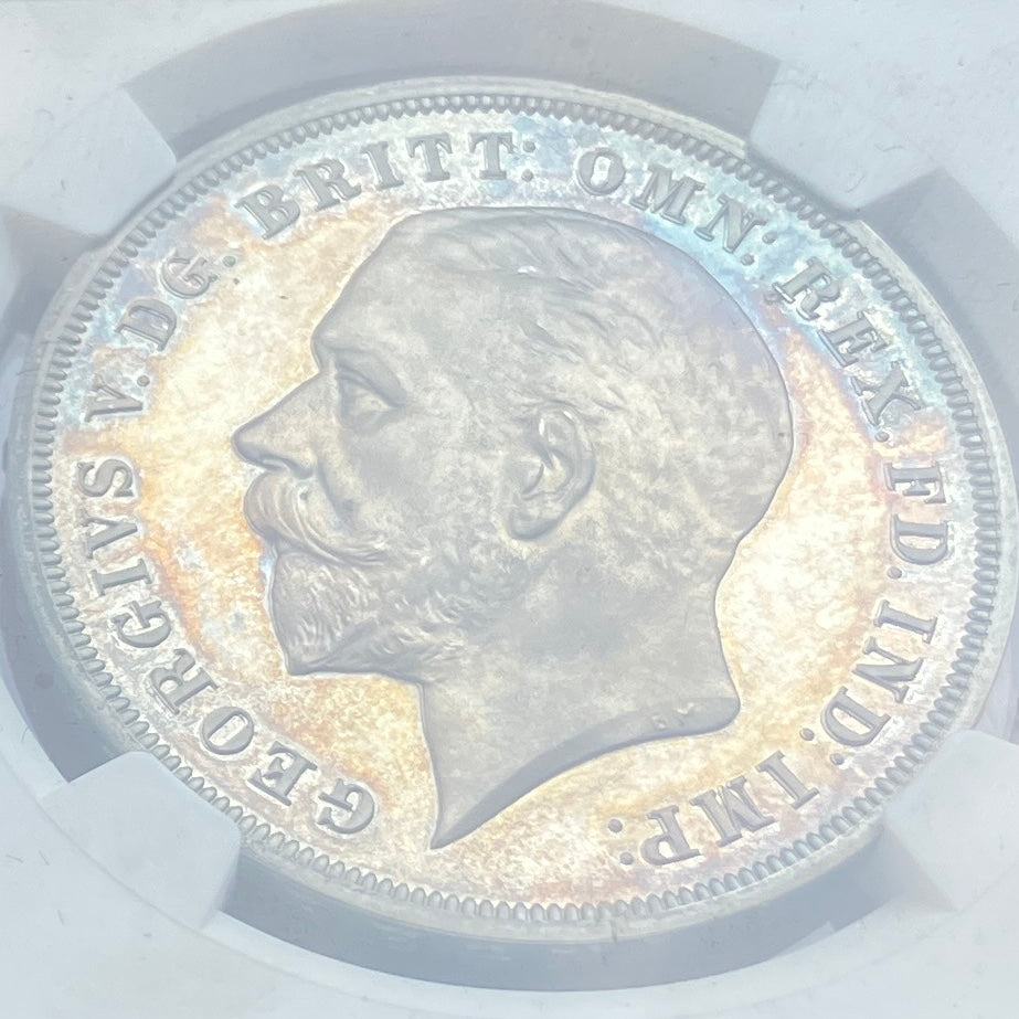 イギリス ジョージ5世 1935年 クラウン 銀貨 NGC PF63CAM | ARK