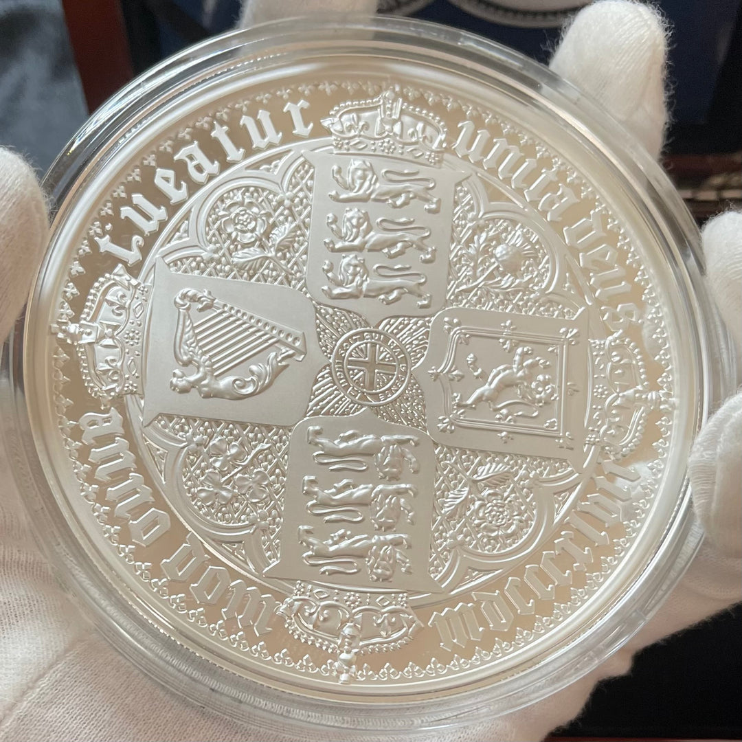 SOLD】2021年 オルダニー ゴシッククラウン 100ポンド 1キロ プルーフ