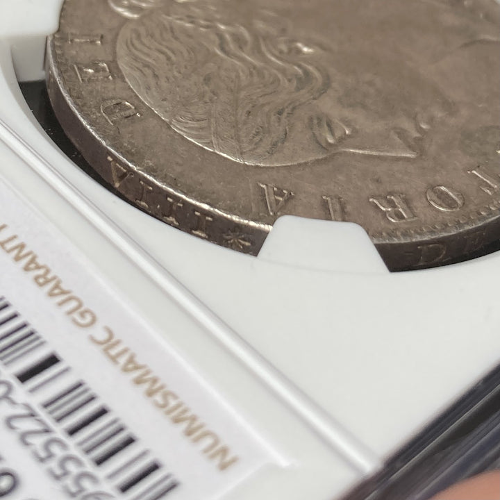 SOLD】1844年 英国🇬🇧 ヴィクトリア女王 クラウン銀貨 ヤングヘッド