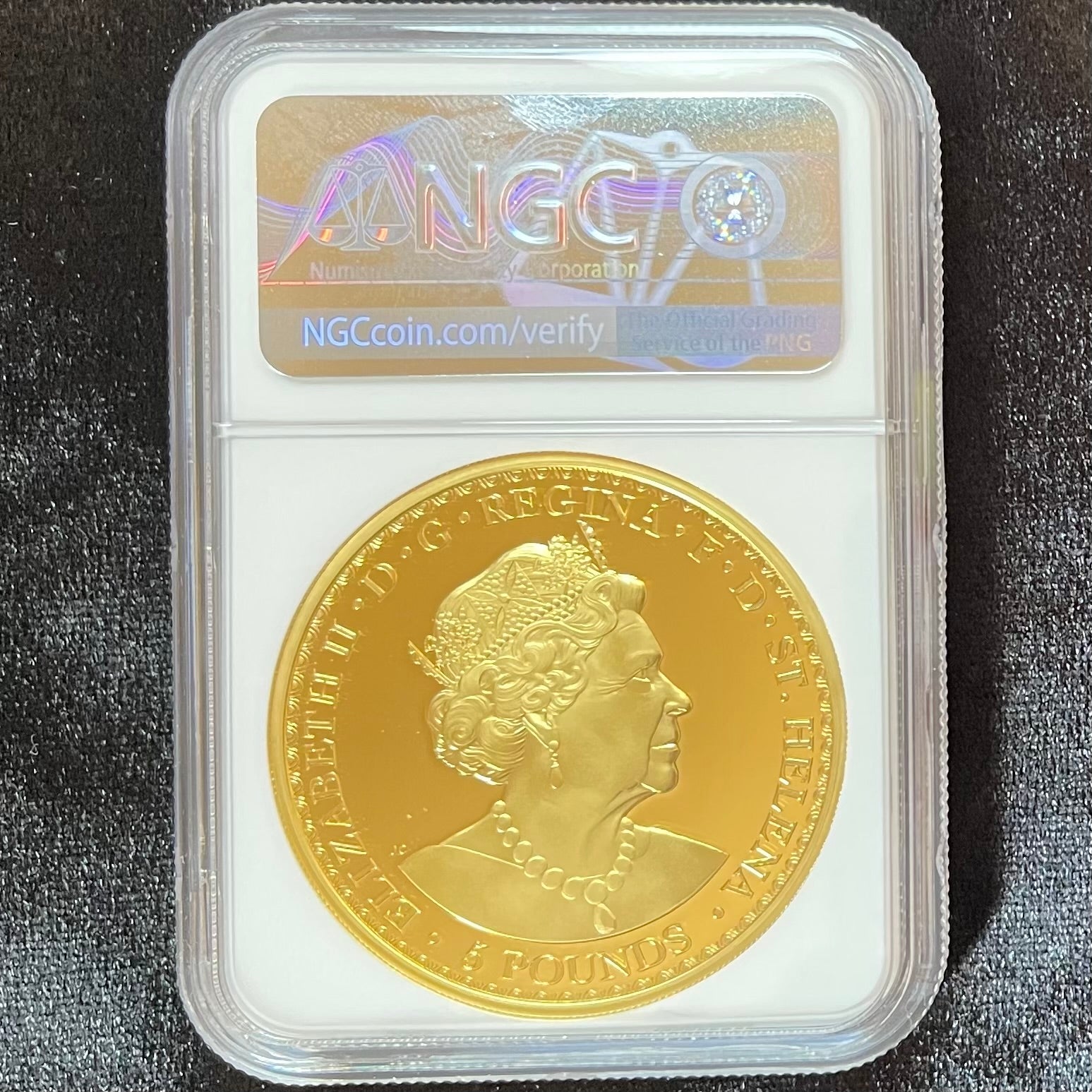 2021 セントヘレナスリーグレイセス £1プルーフ銀貨 NGC PF69UC0999