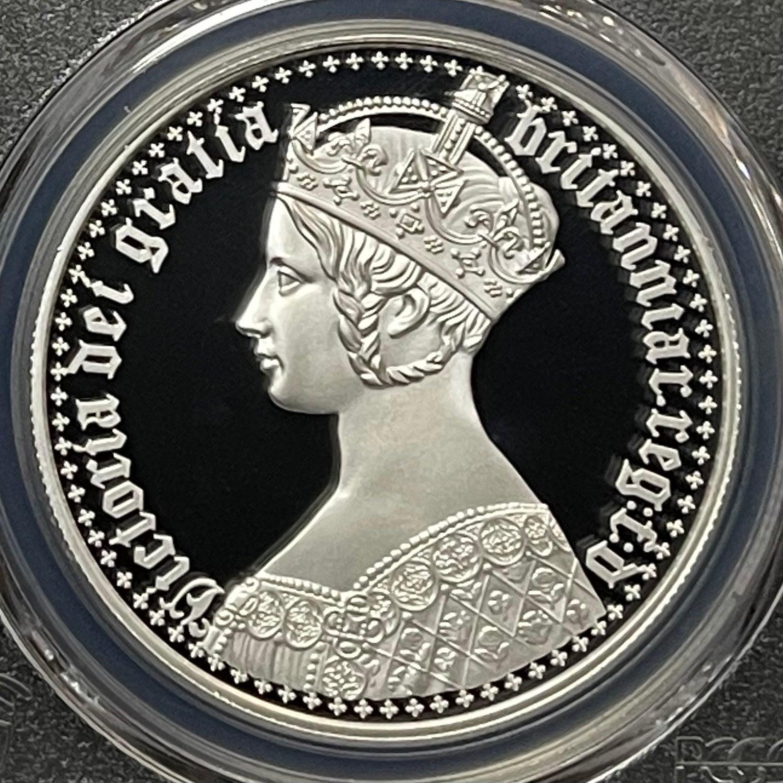 オルダニー ニューゴシッククラウン銀貨 PCGS 最高鑑定品 - その他