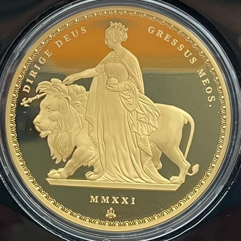 SOLD】2021年 セントヘレナ ウナとライオン 5オンス 金貨 プルーフ 完全未使用品 – FIRST SOVEREIGN