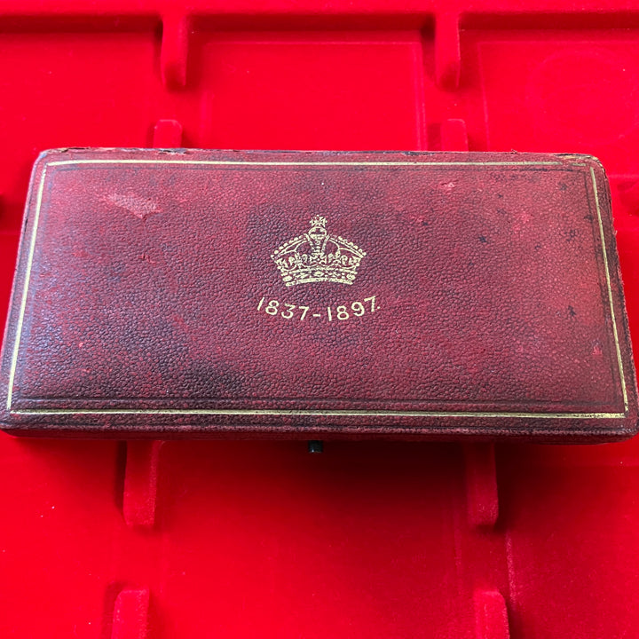 SOLD】1897年 英国 ヴィクトリア女王 即位60周年記念 銀メダルSP64 +
