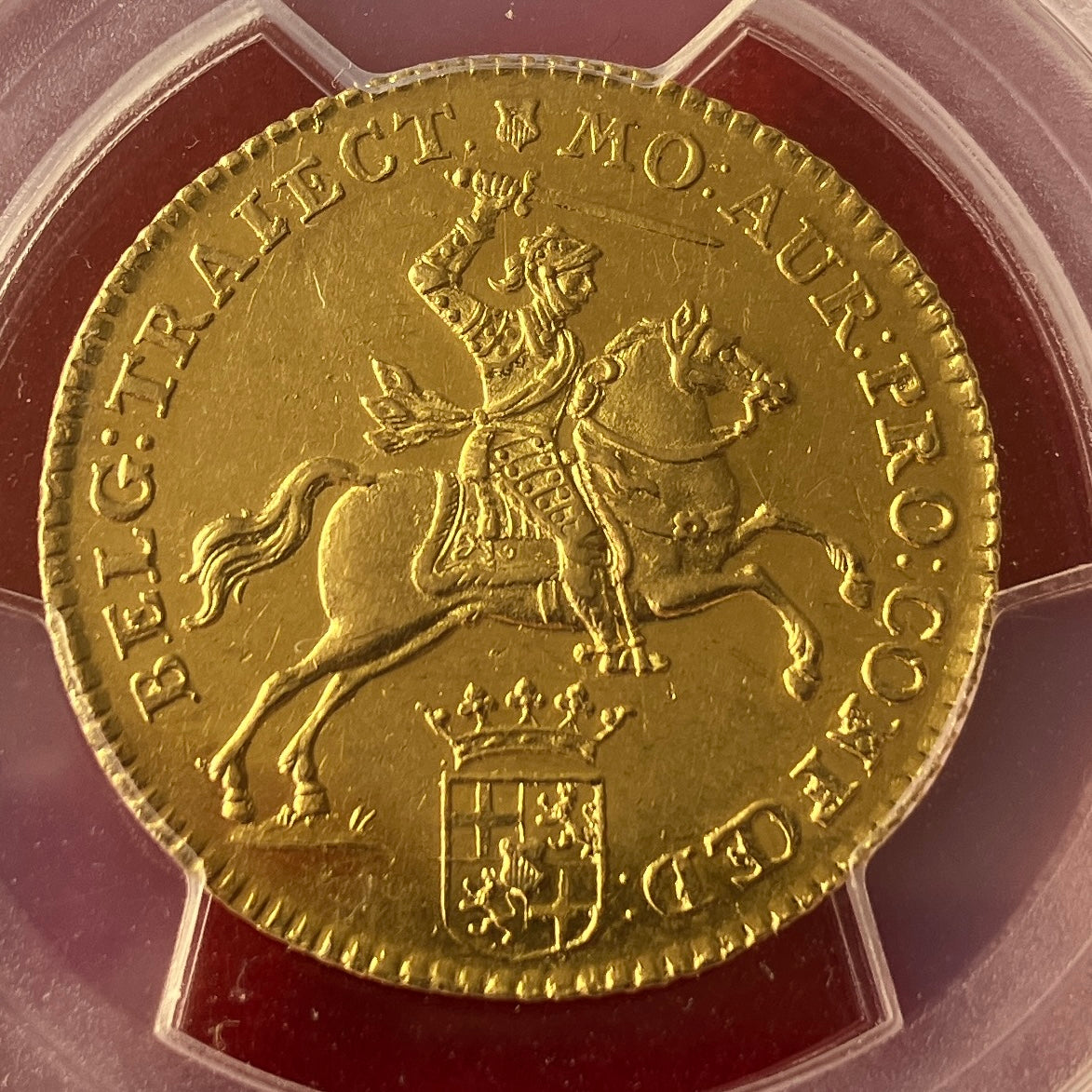 SOLD】1760年 オランダ ゴールデンライダー ユトレヒト 14