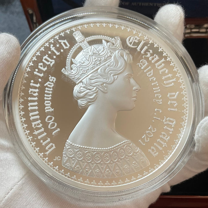 2021年 オルダニー ニューゴチッククラウン NGC PF70 銀貨 ゴシック