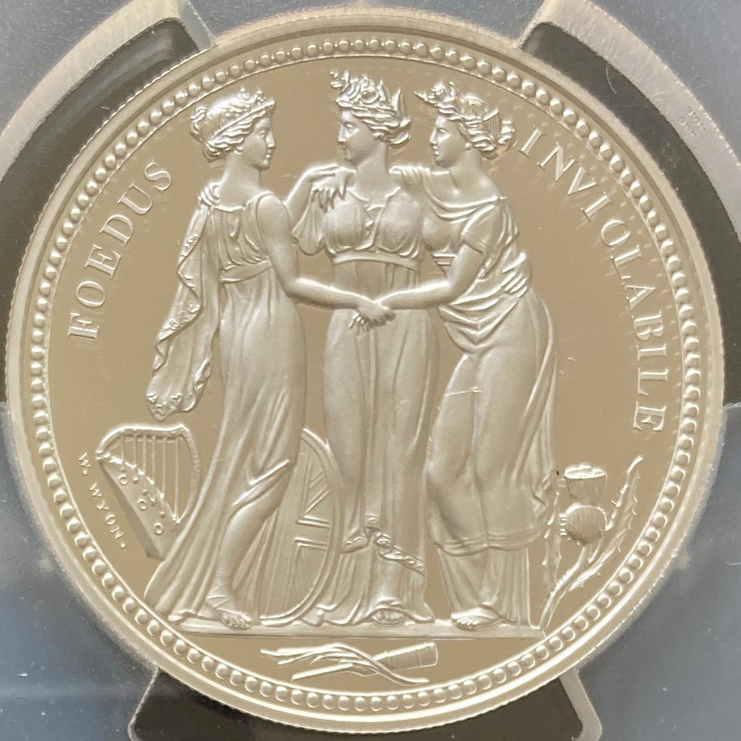 【限定品】イギリス領オルダニー スリーグレイセス プルーフ銀貨 5ポンド2オンス SOLD】イギリス領オルダニー 2020年 スリーグレイセス 5ポンド 2oz