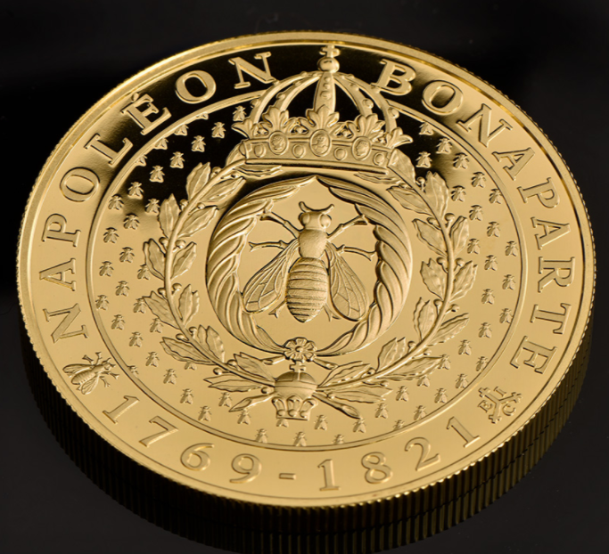 2021セント・ヘレナ/ナポレオン・ボナパルト没後200年　2Pプルーフ金貨 セントヘレナ 2021年 ナポレオン・ボナパルト 没200年記念 プルーフ 1