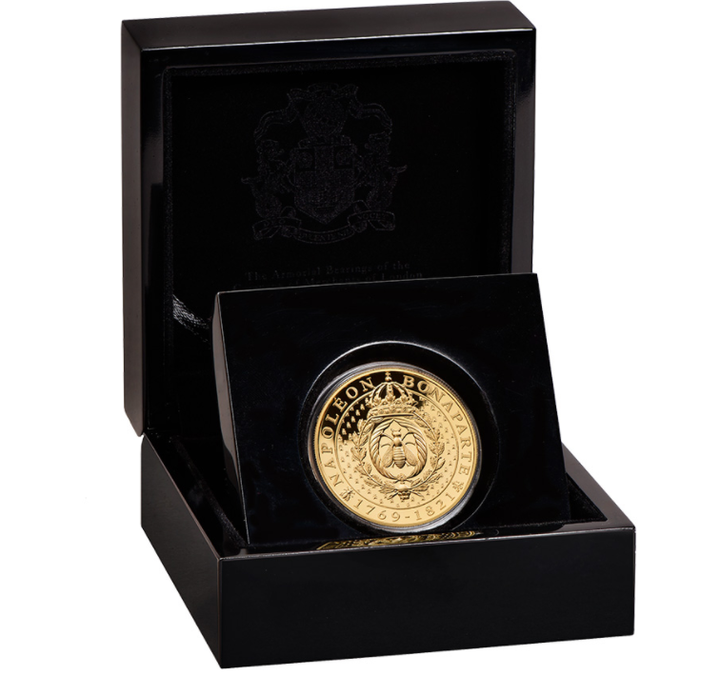 2021セント・ヘレナ/ナポレオン・ボナパルト没後200年　2Pプルーフ金貨 セントヘレナ 2021年 ナポレオン・ボナパルト 没200年記念 プルーフ 1