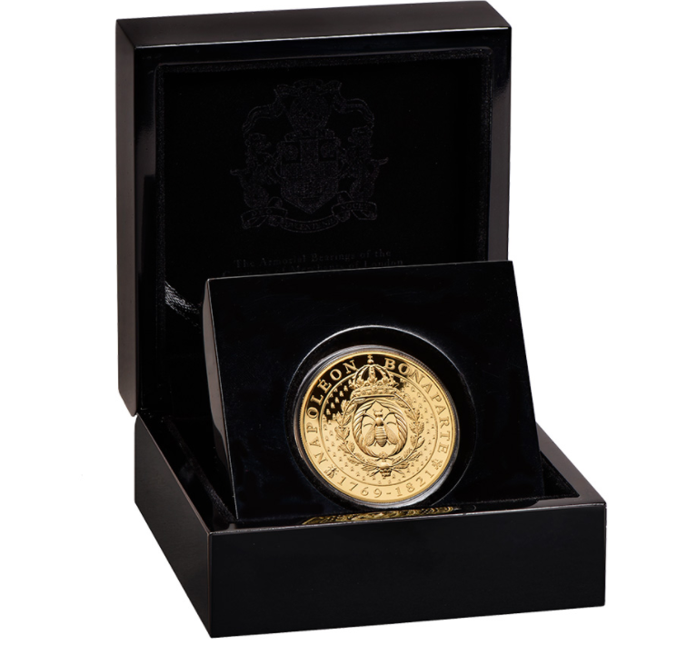 2021セント・ヘレナ/ナポレオン・ボナパルト没後200年　2Pプルーフ金貨 ナポレオン・ボナパルト ナポレオン1世 没後200年追悼記念金貨 5